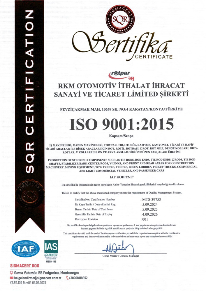 ISO 9001-2015